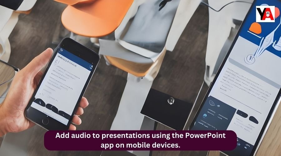 add audio to presentations using PowerPoint