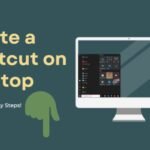 create shortcut on desktop