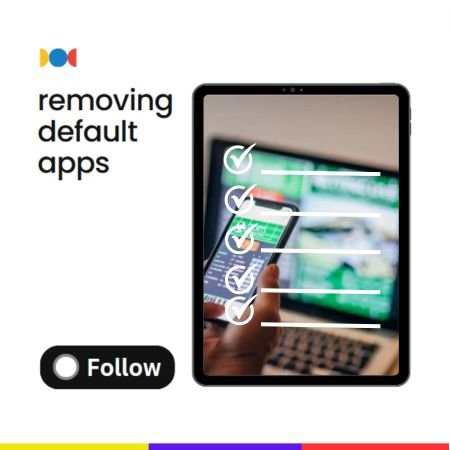 removing default apps